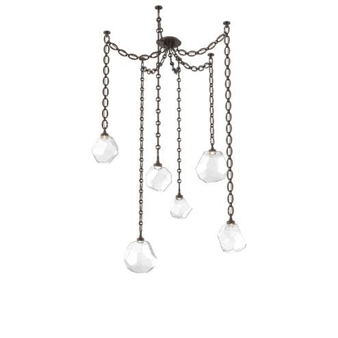 Gem LED Pendant in Flat Bronze (404|SNB0039-06-FB-C-CH2-L3)