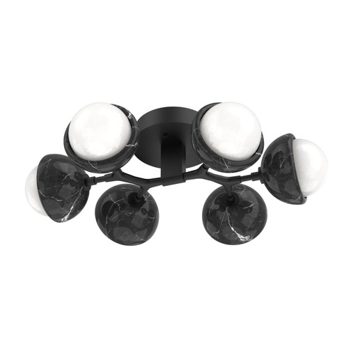 Cabochon LED Flush Mount in Matte Black (404|CLB0093-01-MB-WL-L3-BM)
