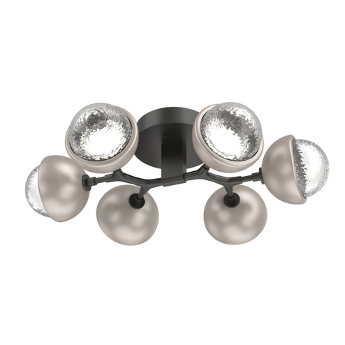 Cabochon LED Flush Mount in Matte Black (404|CLB0093-01-MB-C-L3-BS)