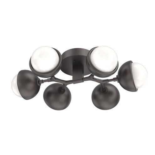 Cabochon LED Flush Mount in Graphite (404|CLB0093-01-GP-WL-L3-MS)