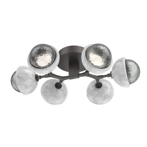 Cabochon LED Flush Mount in Graphite (404|CLB0093-01-GP-S-L3-WM)