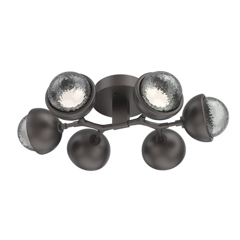 Cabochon LED Flush Mount in Graphite (404|CLB0093-01-GP-S-L3-MS)