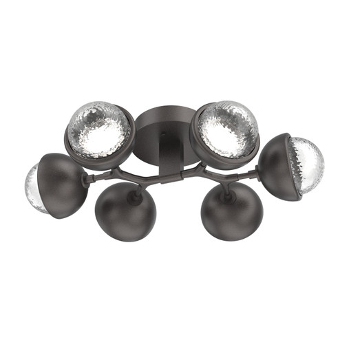 Cabochon LED Flush Mount in Graphite (404|CLB0093-01-GP-C-L3-MS)