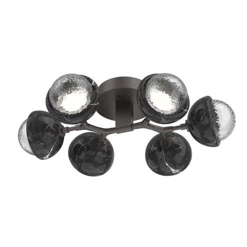 Cabochon LED Flush Mount in Graphite (404|CLB0093-01-GP-C-L3-BM)
