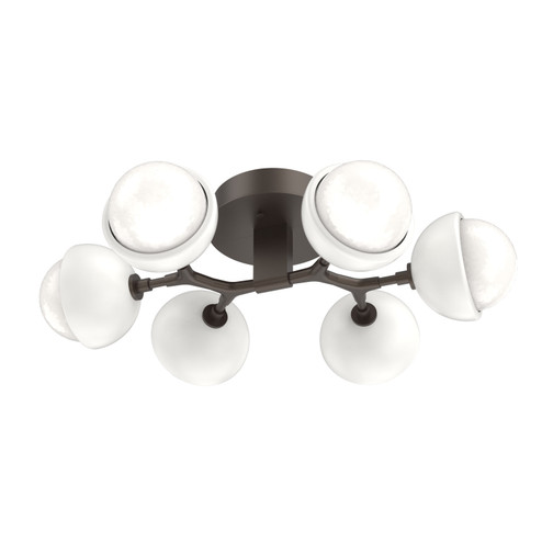 Cabochon LED Flush Mount in Flat Bronze (404|CLB0093-01-FB-WL-L3-WI)