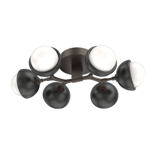 Cabochon LED Flush Mount in Flat Bronze (404|CLB0093-01-FB-WL-L3-MB)