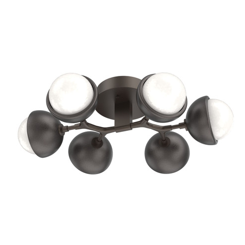 Cabochon LED Flush Mount in Flat Bronze (404|CLB0093-01-FB-WL-L3-GP)