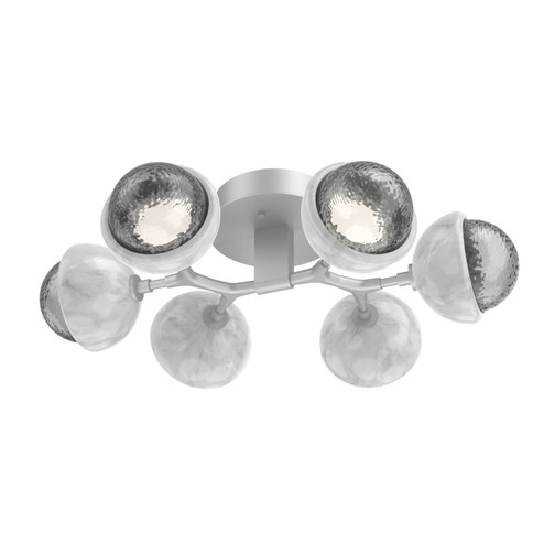 Cabochon LED Flush Mount in Classic Silver (404|CLB0093-01-CS-S-L3-WM)