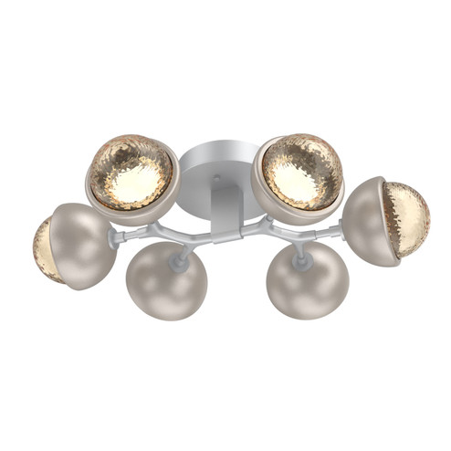 Cabochon LED Flush Mount in Classic Silver (404|CLB0093-01-CS-A-L3-BS)