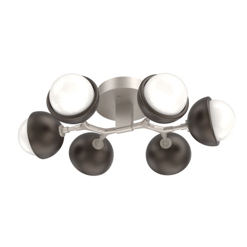 Cabochon LED Flush Mount in Beige Silver (404|CLB0093-01-BS-WL-L3-FB)