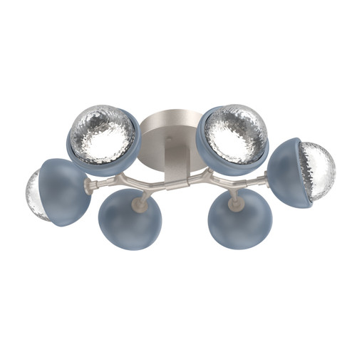 Cabochon LED Flush Mount in Beige Silver (404|CLB0093-01-BS-C-L3-BU)