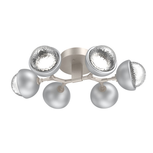 Cabochon LED Flush Mount in Beige Silver (404|CLB0093-01-BS-C-L1-CS)