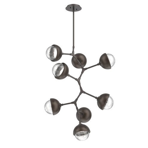 Cabochon LED Chandelier in Graphite (404|CHB0093-VB-GP-C-001-L1-FB)