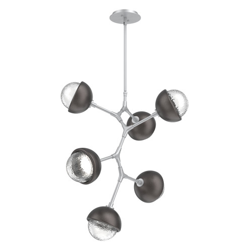 Cabochon LED Chandelier in Classic Silver (404|CHB0093-VA-CS-C-001-L3-GP)