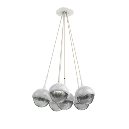 Cabochon LED Pendant in Salt White (404|CHB0093-0F-WI-S-C01-L1-WM)