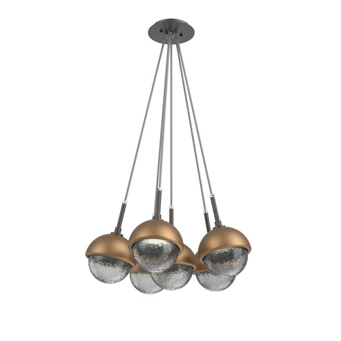 Cabochon LED Pendant in Graphite (404|CHB0093-0F-GP-S-C01-L3-NB)