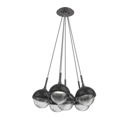Cabochon LED Pendant in Graphite (404|CHB0093-0F-GP-C-C01-L3-BM)