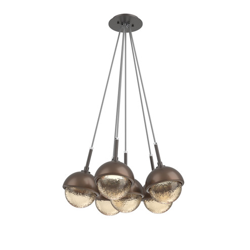 Cabochon LED Pendant in Graphite (404|CHB0093-0F-GP-A-C01-L3-BB)