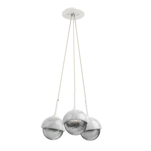 Cabochon LED Pendant in Salt White (404|CHB0093-0E-WI-S-C01-L1-WM)