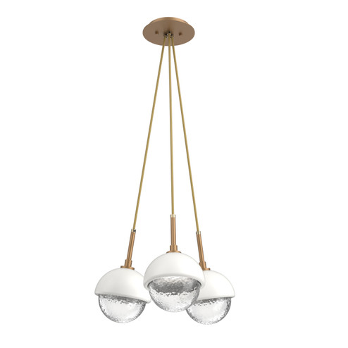 Cabochon LED Pendant in Novel Brass (404|CHB0093-0E-NB-C-C01-L3-WI)