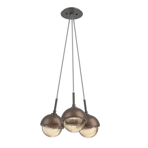 Cabochon LED Pendant in Graphite (404|CHB0093-0E-GP-A-C01-L1-BB)