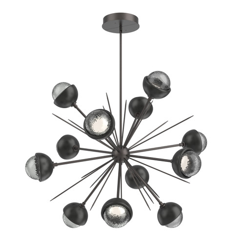Cabochon LED Chandelier in Graphite (404|CHB0093-0B-GP-S-001-L3-MB)