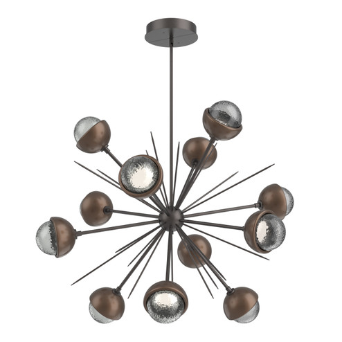 Cabochon LED Chandelier in Graphite (404|CHB0093-0B-GP-S-001-L3-BB)