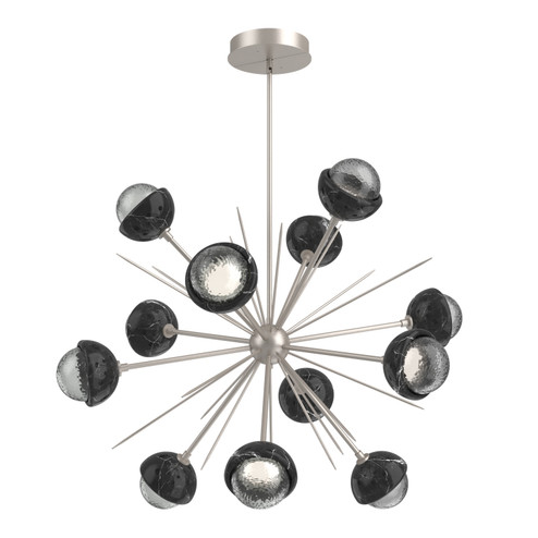 Cabochon LED Chandelier in Beige Silver (404|CHB0093-0B-BS-S-001-L1-BM)