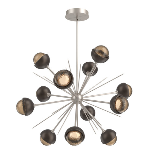 Cabochon LED Chandelier in Beige Silver (404|CHB0093-0B-BS-B-001-L1-FB)