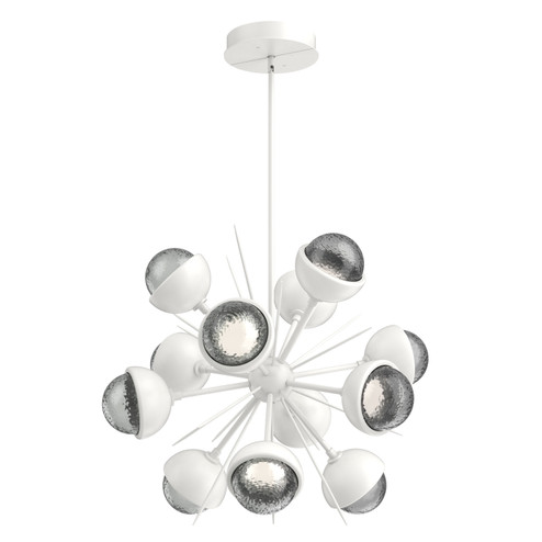 Cabochon LED Chandelier in Salt White (404|CHB0093-0A-WI-S-001-L1-MS)