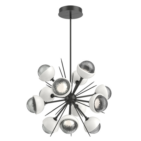 Cabochon LED Chandelier in Matte Black (404|CHB0093-0A-MB-S-001-L1-WI)