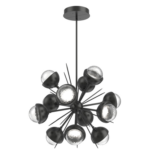 Cabochon LED Chandelier in Matte Black (404|CHB0093-0A-MB-C-001-L1-MS)