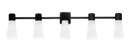 Everleigh Five Light Bath Bar in Matte Black (200|4825-MB-881)