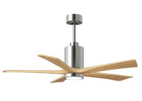 Patricia-5 52'' Ceiling Fan in Polished Chrome (101|PA5-CR-LM-52)