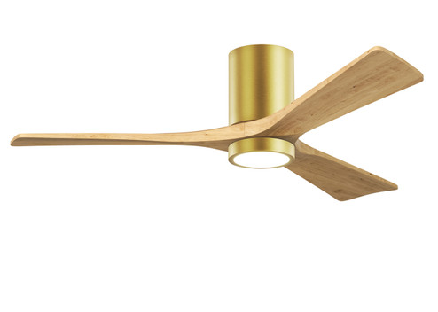 Irene-3HLK 52'' Ceiling Fan in Brushed Brass (101|IR3HLK-BRBR-LM-52)