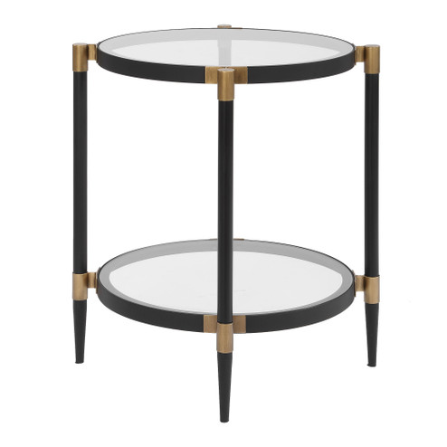 Chadid Side Table in Black Iron (52|50360)