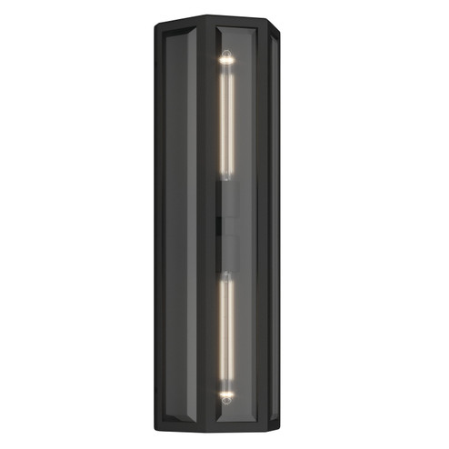 Berens Two Light Outdoor Wall Mount in Textured Black (12|59216BKT)