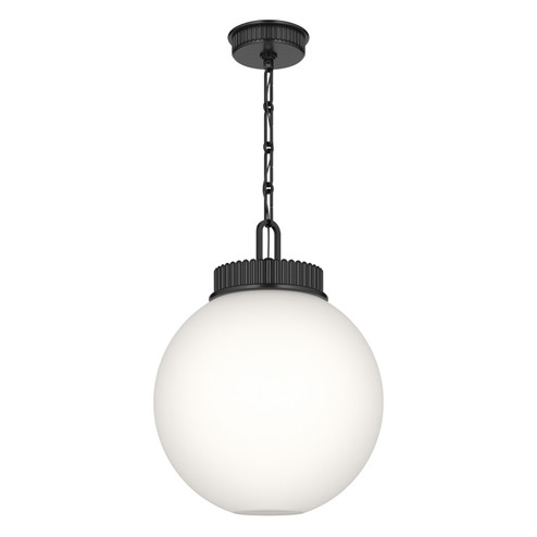 Andorra One Light Pendant in Black (12|52867BK)