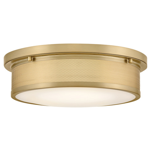 Pierce LED Flush Mount in Lacquered Brass (13|48561LCB)