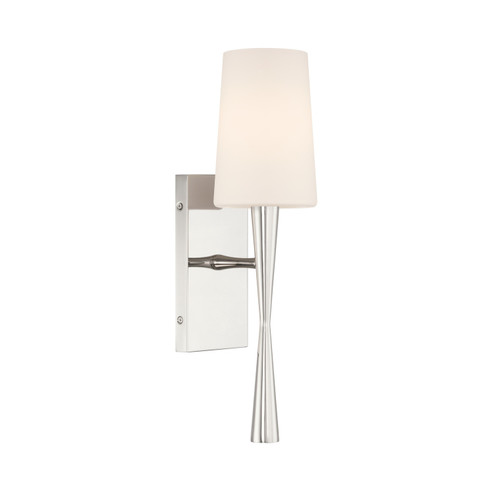 Trenton One Light Wall Sconce in Polished Nickel (60|TRE-221-OP-PN)