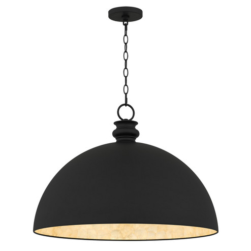 Braylon One Light Pendant in Matte Black (10|BRAY2826MBK)