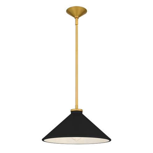 Bradbury One Light Pendant in Brushed Gold (10|BRADK1814BRG)