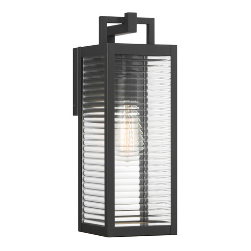 Edgewood One Light Outdoor Wall Sconce in Dark Matte Black (7|78201-899)