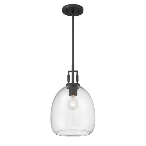 Orbis One Light Mini Pendant in Dark Matte Black (7|13125-899)
