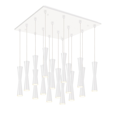 Robson LED Pendant in White (347|MP42502WH-16)