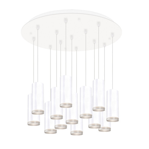 Cameo LED Pendant in White (347|MP401431WH-13)