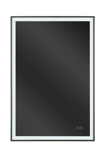 SlimLite LED Mirror in Flat Black (46|MIR2410RT-FB3C)