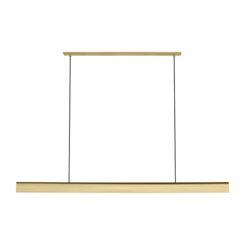Cloak LED Linear Chandelier in Hand-Rubbed Antique Brass (182|PBLS79927HAB)