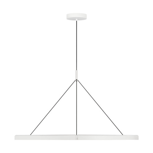 Cloak LED Chandelier in Matte White (182|PBCH80527MW)