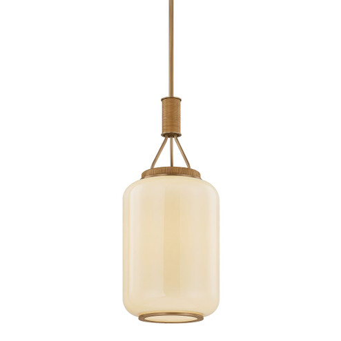 Judson One Light Lantern in Patina Brass (67|F4810-PBR)
